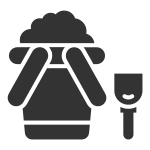Holiday Sand Tourism SVG Icon
